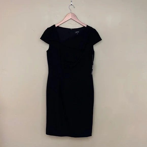Tahari ASL | Dresses | Nwt Tahari Asl Cap Sleeve Foldover Neck Sheath Dress Black Size | Poshmark Tahari ASL | Dresses | Nwt Tahari Asl Cap Sleeve Foldover Neck Sheath Dress Black Size | Poshmark
